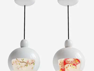 Moooi Juuyo Lamps 3D model