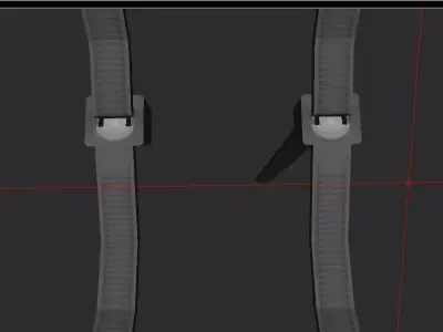 TyRaps Low-poly 3D model