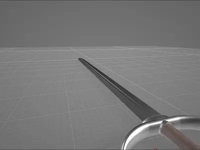 Iron Sword Free 3D model