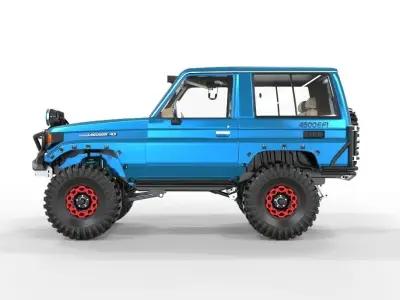 Toyota Land Cruiser 70 1998 Ecotechene Edition 3D model
