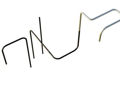 Simple Pipes Pack Free 3D model