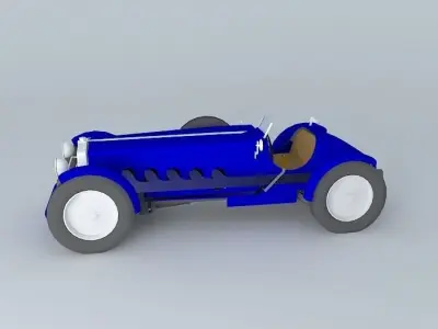 Sportcar 1932 Free 3D model