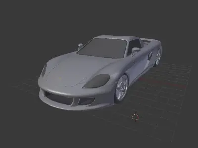 porsche gt Free 3D model