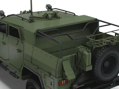 Novator Command Vehicle 2022 3D model
