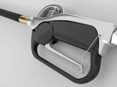 OIL DISPENSER NOZZLE Low-poly 3D model