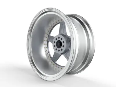 SSR Professor SP6 Wheel 3D model
