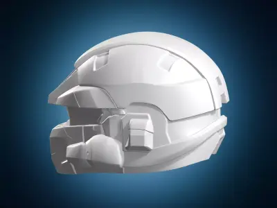Master Chief Spartan Helmet 3D print model