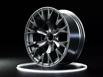 Fuel D806 Flame Wheels 3D model