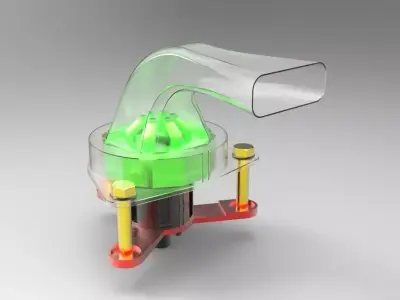 diffuser plastic device Free 3D model