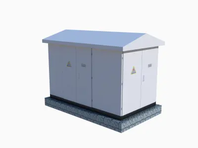 Power Distribution Cabinet 3D model