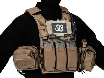 SPIRITUS SYSTEMS LV119 PLATE CARRIER Low-poly 3D model