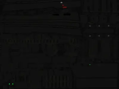 MP7 Low Poly model dot in sky Low-poly 3D model