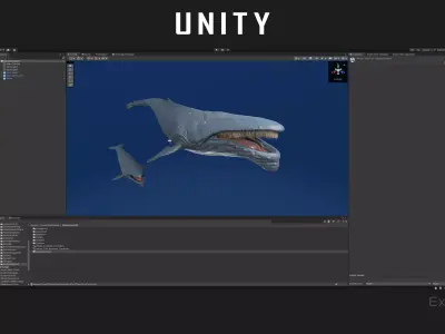 15 In 1 Bundle - Underwater Creature Fish Low-poly 3D model