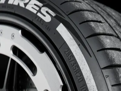 Toyo Proxes Sport AS 285 35 ZR20 3D model