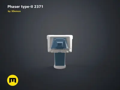 Phaser type-II 2371 3D print model