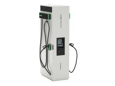 Evbox Troniq High Power Electric Vehicle Charging Station 3D model