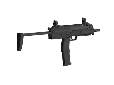 Heckler Koch MP7 3D model