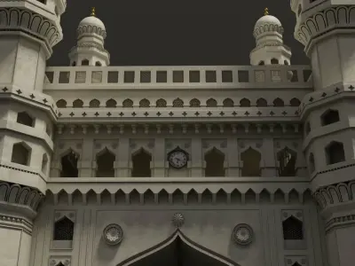 Charminar 3D model
