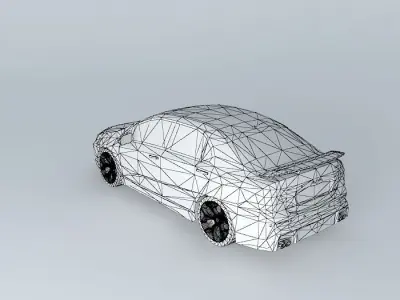 2015 Alpha VTS RS Spec Bi Turbo Free 3D model