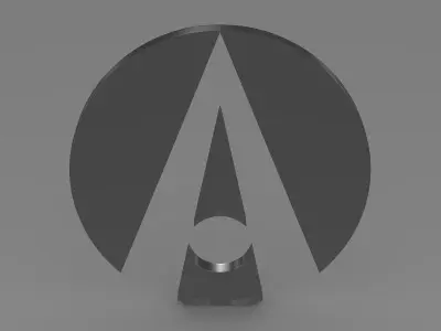 Ariel Logo 3D model