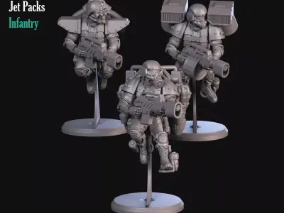 Jet Packs 3D print model
