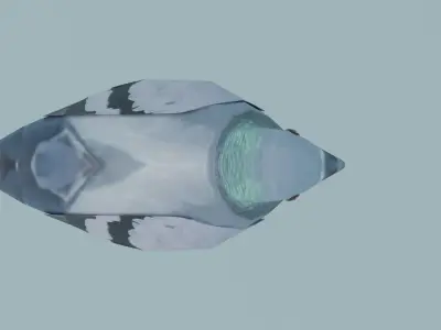 pigeon Low-poly 3D model