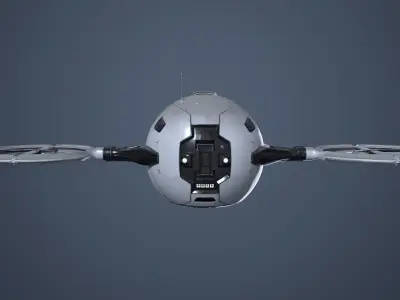 Maintenance Drone Mk1 Used Look 3D model