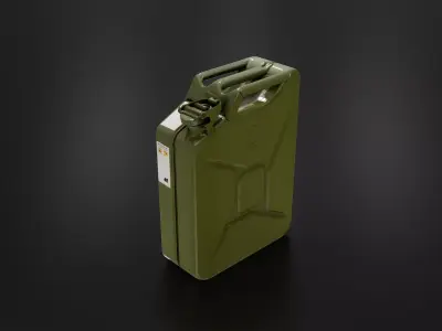 Military Fuel Can 03 3D print model