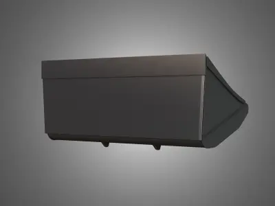 Universal Bucket - Front Loader 3D model