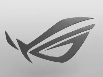 ROG Logo version1 004 Free low-poly 3D model