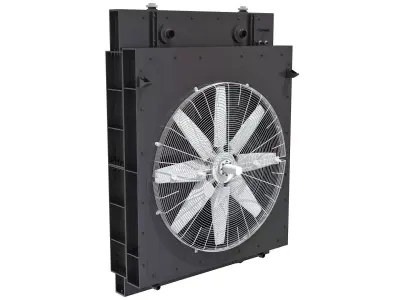 Engine Cooling System Radiator 3D model