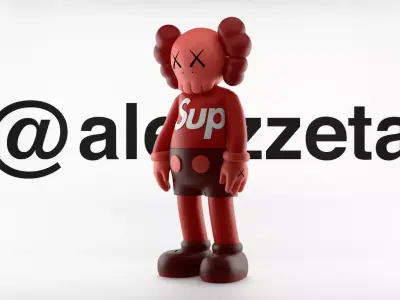 Kaws x Supreme for Print 3D print model