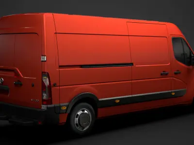 Nissan NV 400 L3H2 Van 2020 3D model