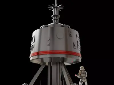 The Palomino Spacecraft 3D print model