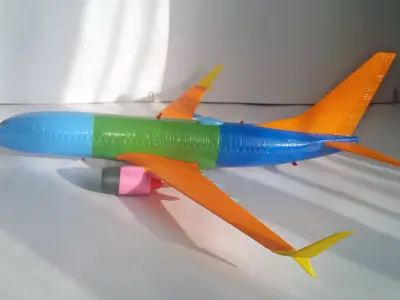 181114 Model kit Boeing 737-700 Split Scimitar Up 3D print model