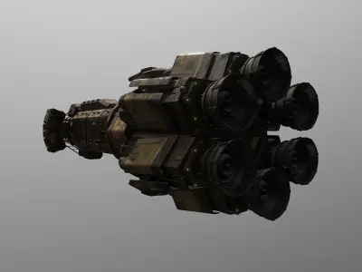 47Truman Class 3D model