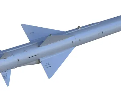 ASM-2  Type 93 air-to-ship missile 3D model