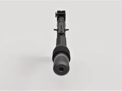 Princess Leia Blaster pistol Defender from Star Wars A New Hope 3D model