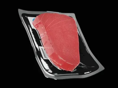 Tuna Steak 3D model