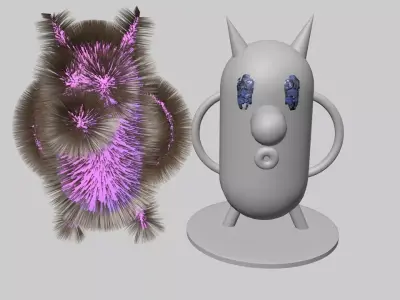 hedgehog Free 3D print model