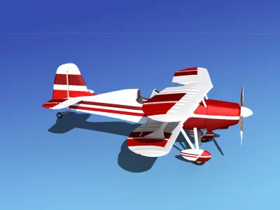 Stolp Starduster SA100 V12 3D model