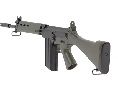 FN FAL 3D model