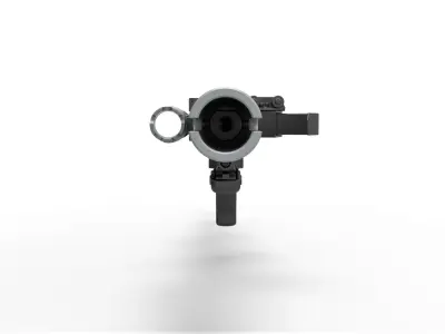 Death trooper blaster rifle E-11D Rogue One A Star Wars Story 3D model