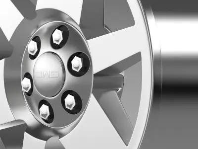 GMC Yukon XFE rim 3D model
