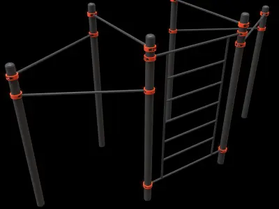 Workout part three 3D model