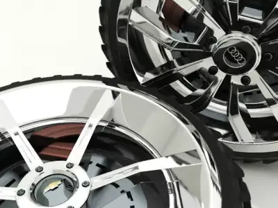 Wheels HD 3D model