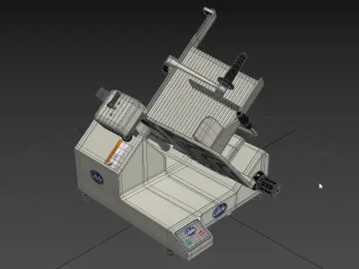 Globe S13 Premium Heavy-Duty Manual Slicer 3D model