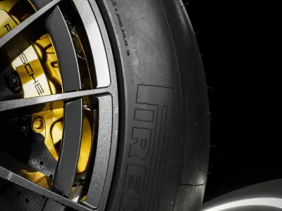 Pirelli Slick 245 620 R17 DM 3D model