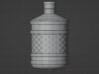  20L Water Bottle 3D model 3D model