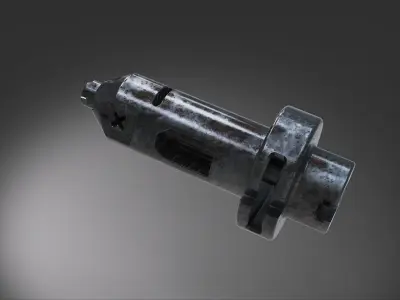 muzzle brake vol11 3D model